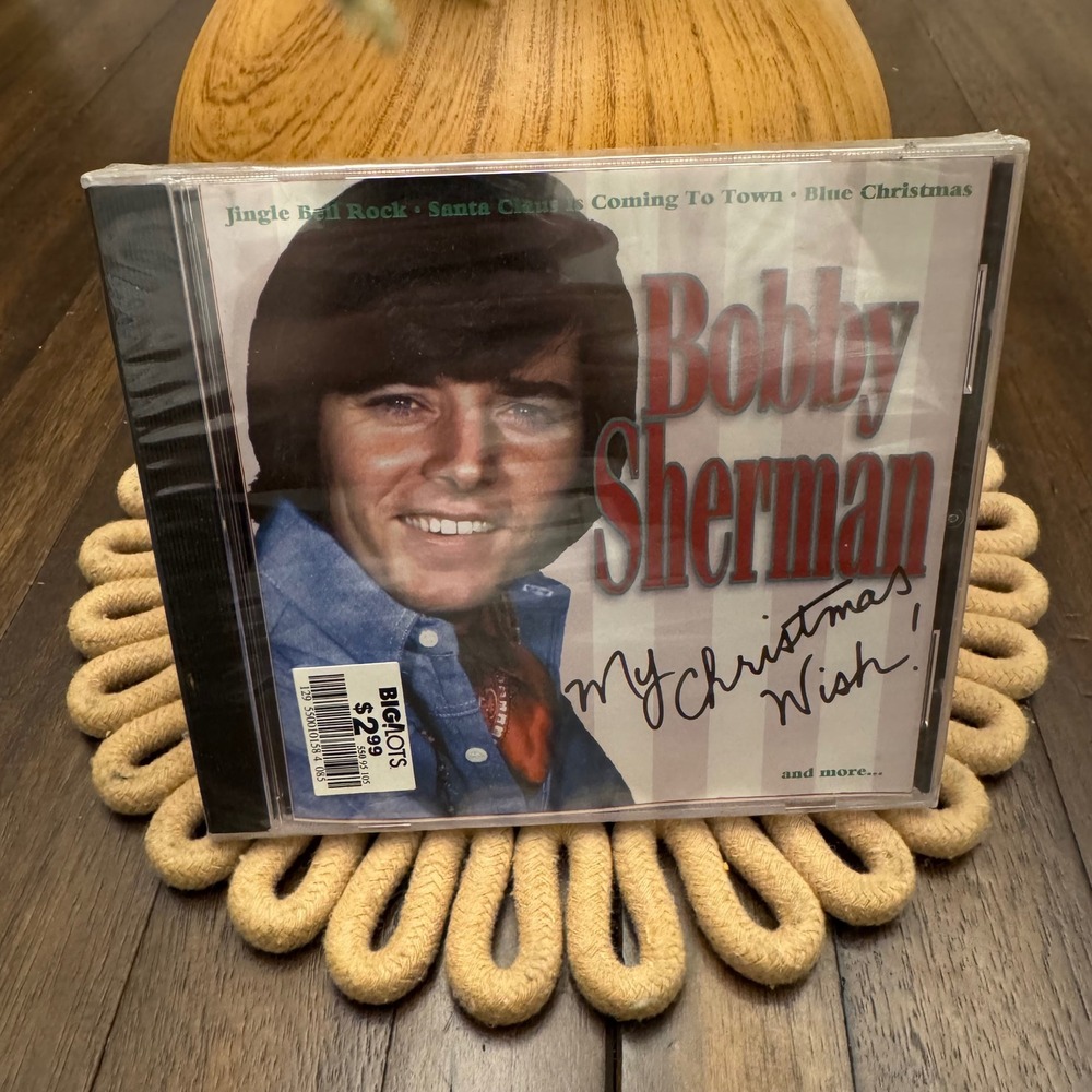 Bobby Sherman My Christmas Wish! CD Holiday Pop 1999 KRB Music Sealed